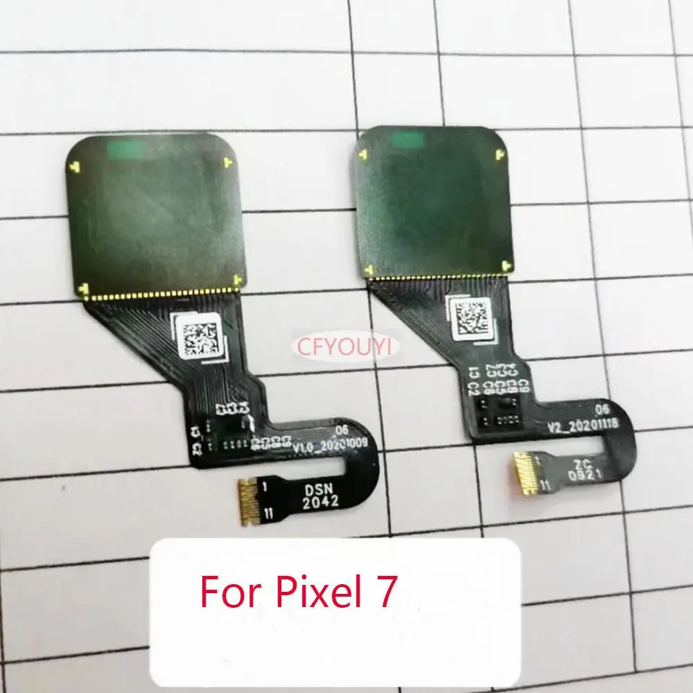 Home Button Fingerprint Key Flex Cable For Google Pixel 7 Pro Pixel7 Fingerprint Sensor Replacement Parts