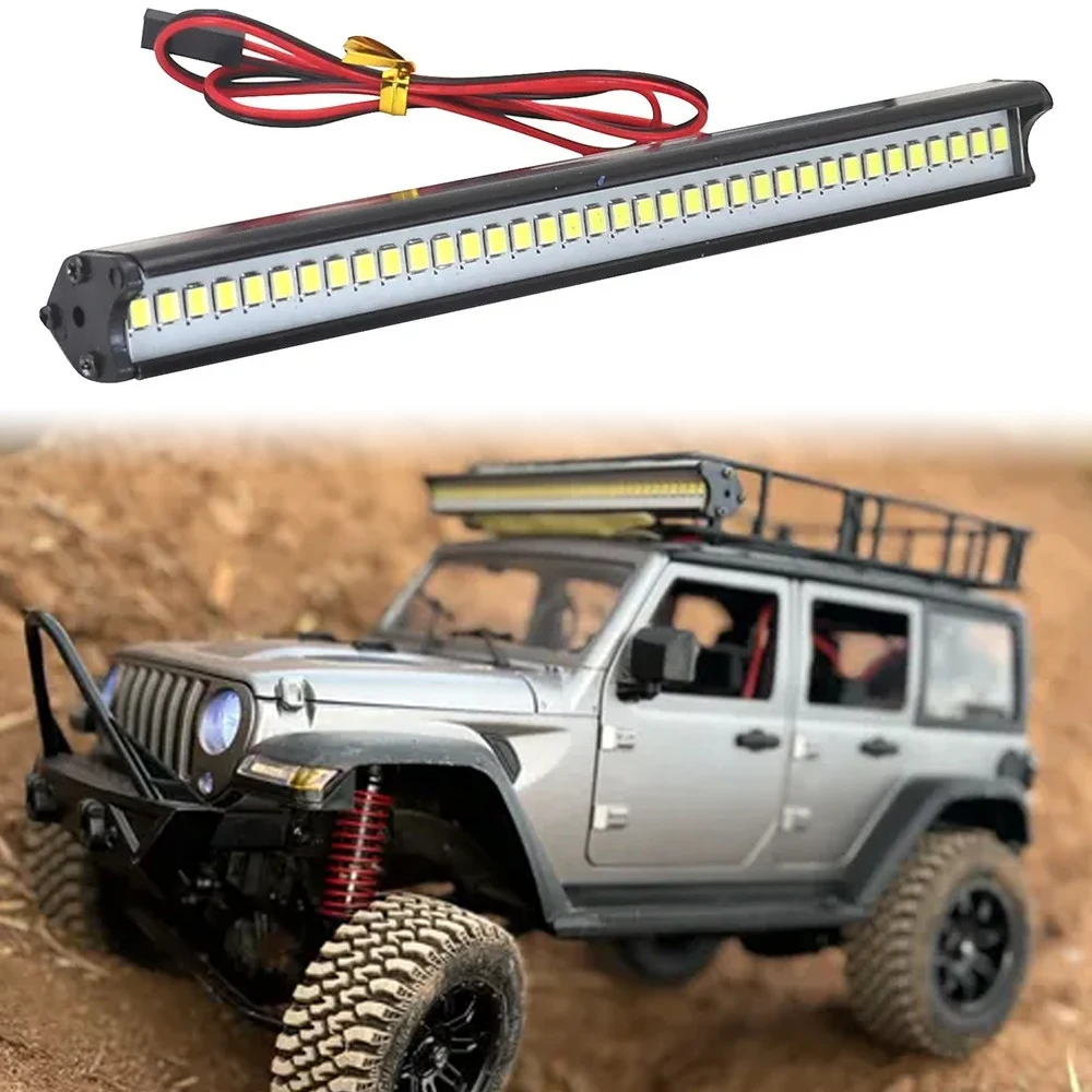 Rc Car Roof Led Light Bar Light 149mm Searchlight For 1/10 Trxxas Axial Scx10 III 90046/90047 Yikon Crawler