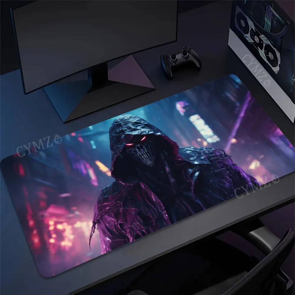

Cyber-style Death God large gaming Mouse Pad Desk Mat Gaming Mats anti-slip Durable offices accessories keyboard mouse mat