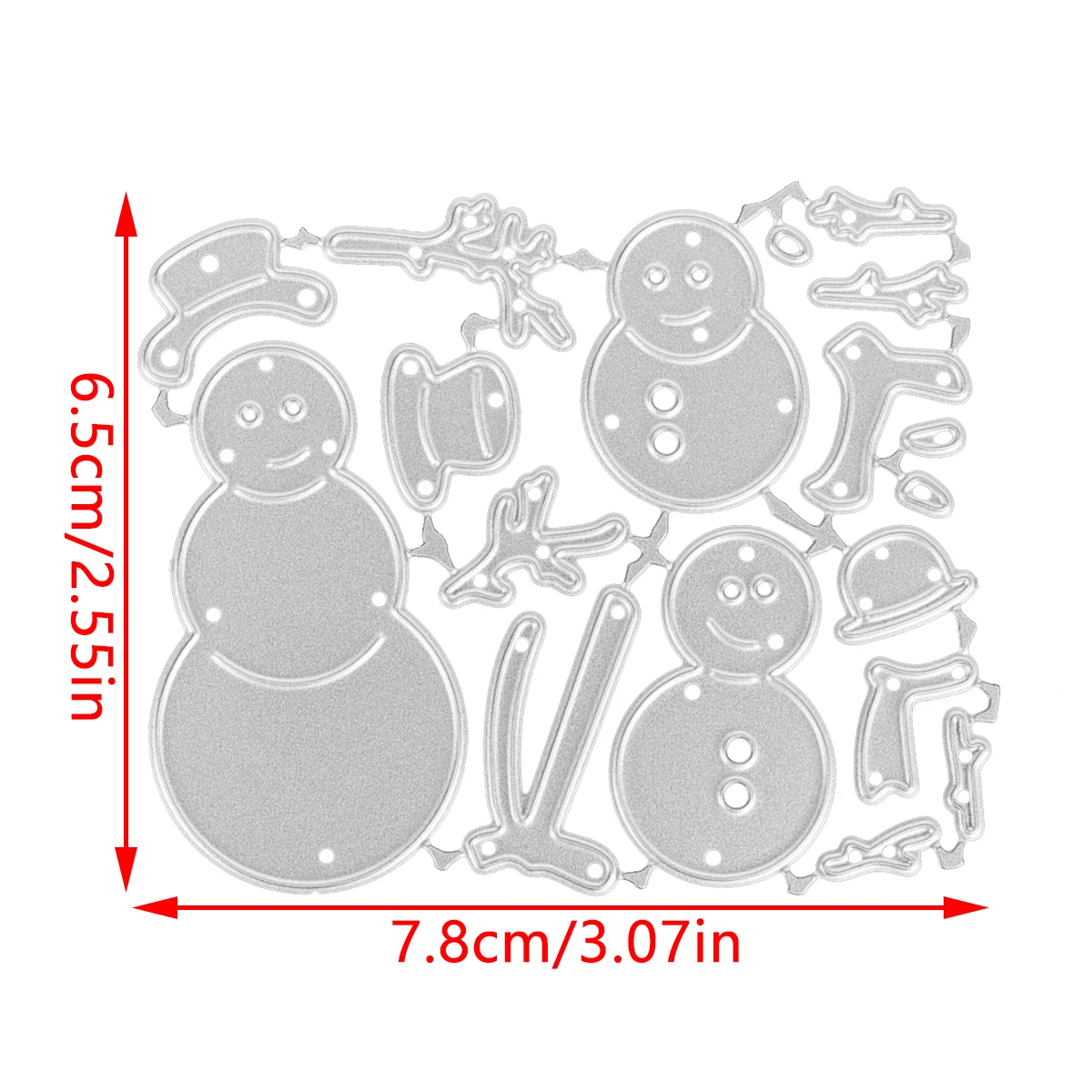 New Design Craft Metal stencil mold Cutting Dies winter snowman decoration scrapbook die cuts Album Paper Card Craft Embossing