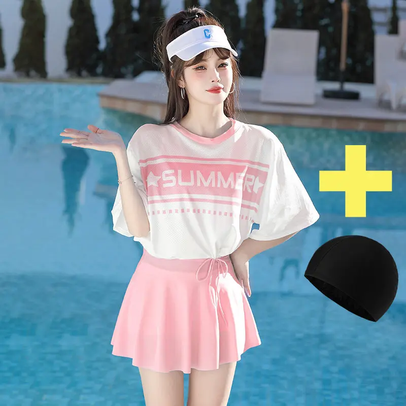 Black cloth hat 2531-pink