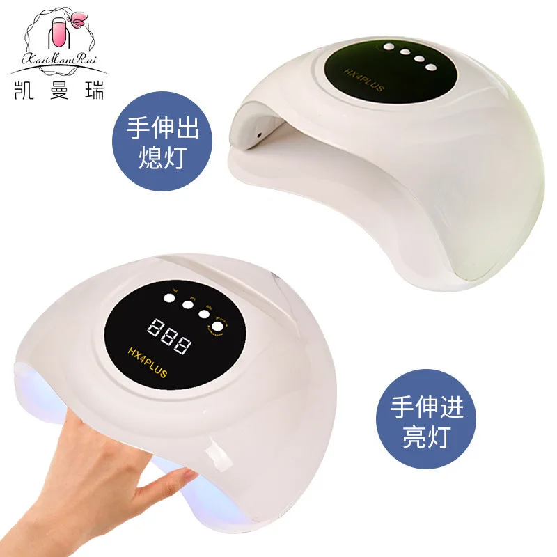 เครื่องอบเล็บแบบแสงบำบัดข้ามพรมแดน 189 วัตต์ กำลังสูง พร้อมระบบเซ็นเซอร์อัจฉริยะ สำหรับอบเจลทาเล็บอย่างรวดเร็ว