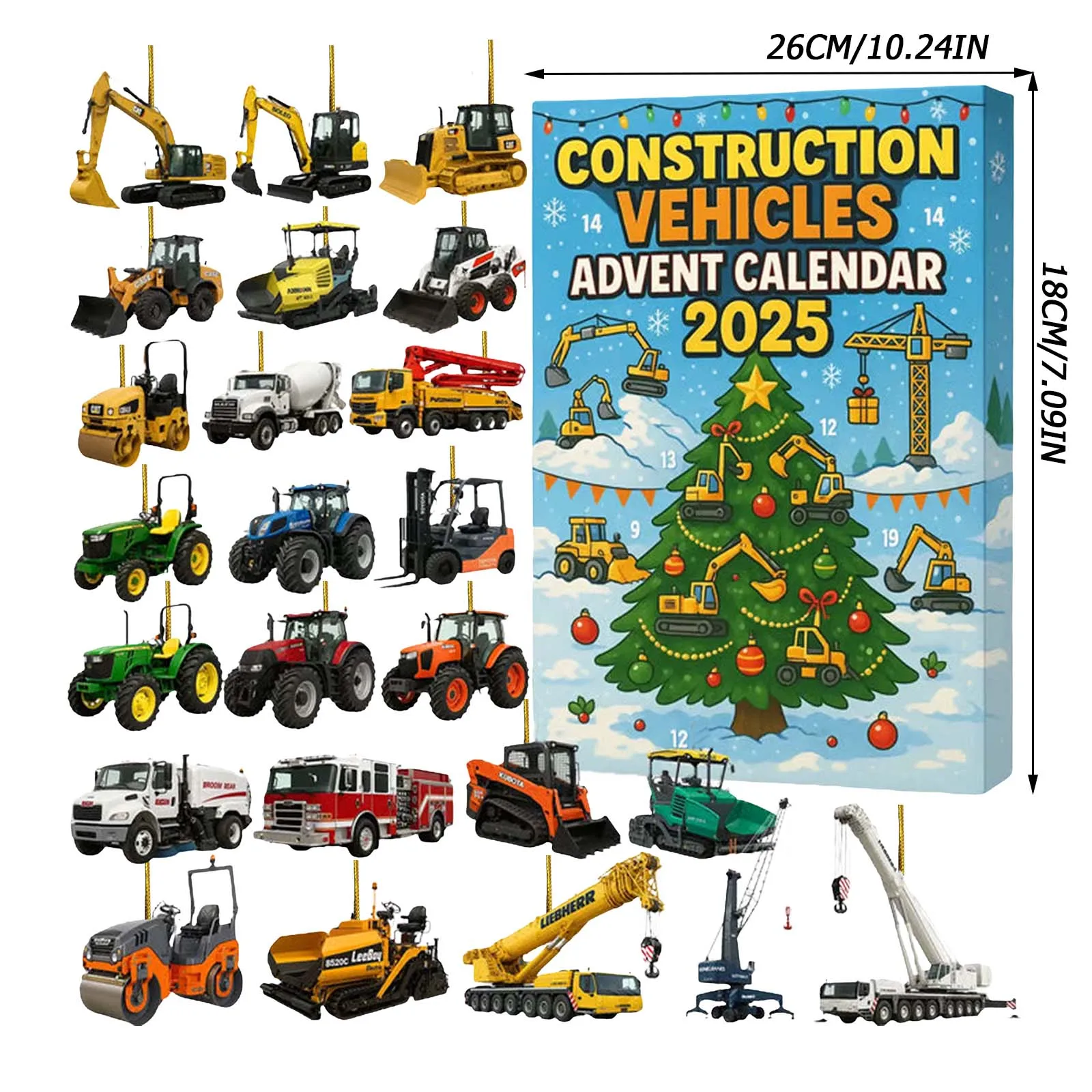 Minuterie gestion de la salle de classe Construction calendrier de l'avent 2025 24 jours de calendrier de compte à rebours compte à rebours de l'avent minuterie pour enfants mignon