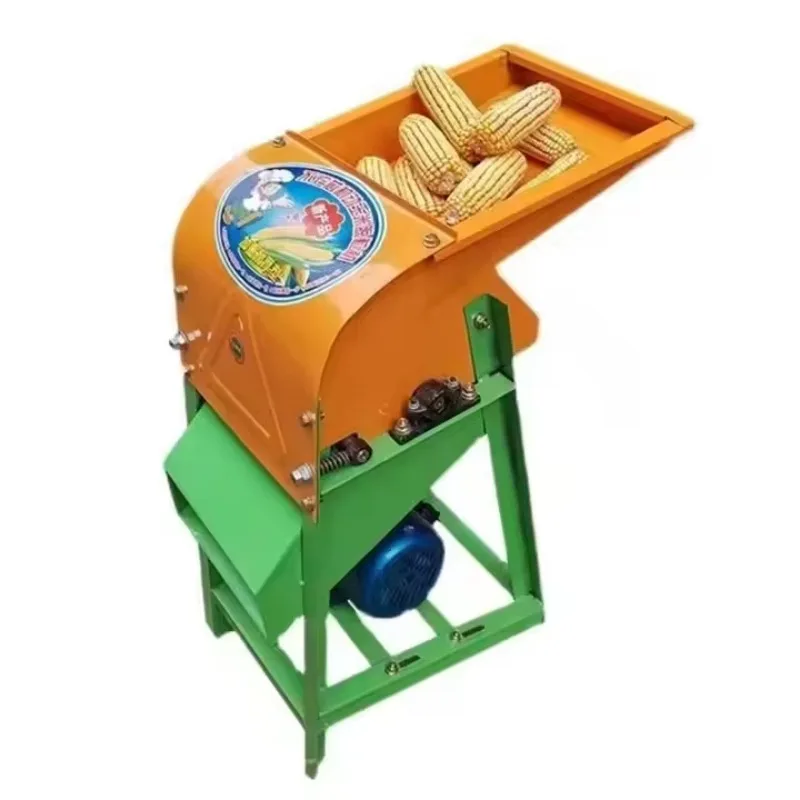 

Home Use Vertical Corn Sheller Machine Motor Wide Mouth Corn Thresher Tool Mini Sheller Maize Threshing Machine With Motor