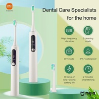 Xiaomi Mijia LCD Ultrasonic Toothbrush Smart Sonic Oral Care Toothbrush Set Electric Toothbrush Set Rechargeable Automatic