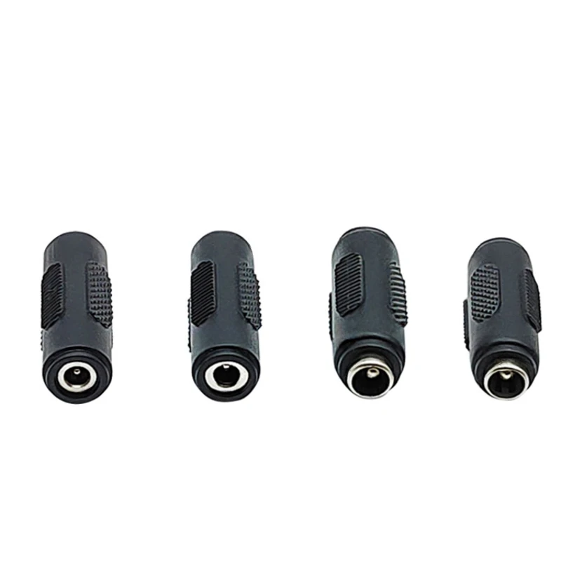 DC5.5*2.1mm/5.5*2.5mm/3.5*1.35mm/4.0*1.7mm DC Double Female To Female Power Socket Connector CCTV Panel Mounting Jack Adaptor