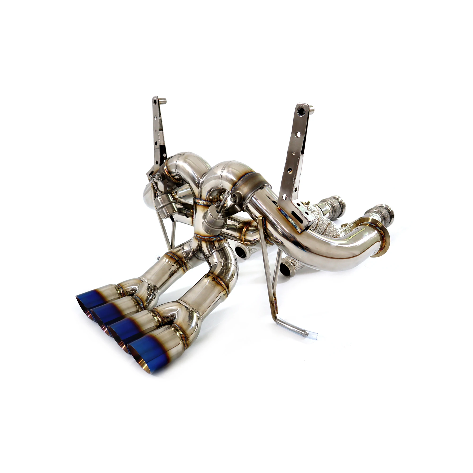 

OUCHI Stainless Steel Exhaust System Performance Catback Full Exhaust For Lamborghini Aventador LP700-420 6.5L MufflerWith Valve