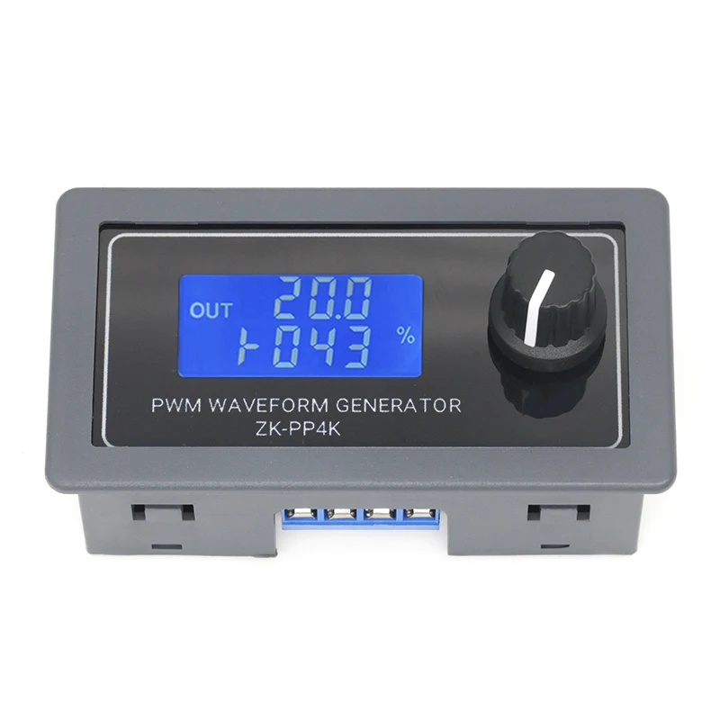 ZK-PP4K PWM pulse generator lighting LED motor speed control dimming controller slow start slow stop digital LCD