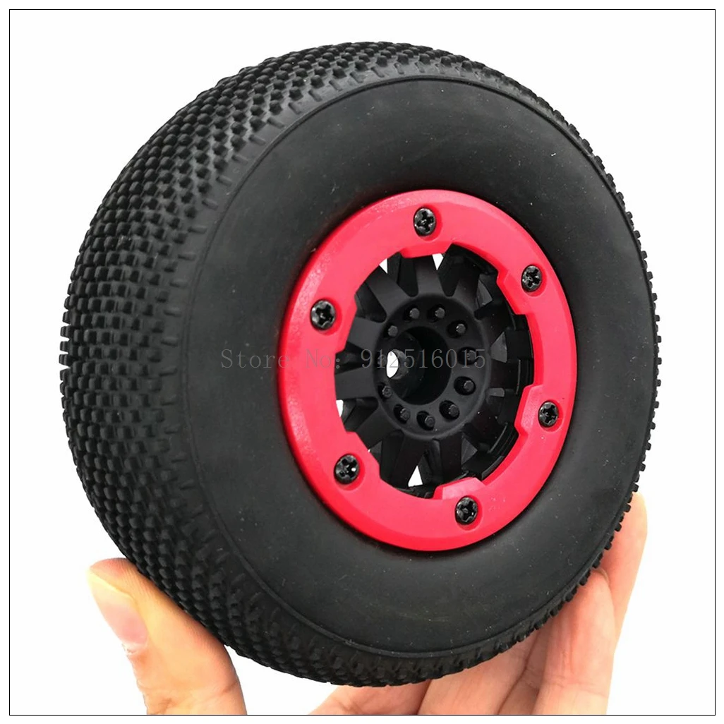 1:10 RC Remote Control Model Cars Short-course Truck Tire fuoristrada Buggy pneumatici ruote Huanqi 727 REMO Parts