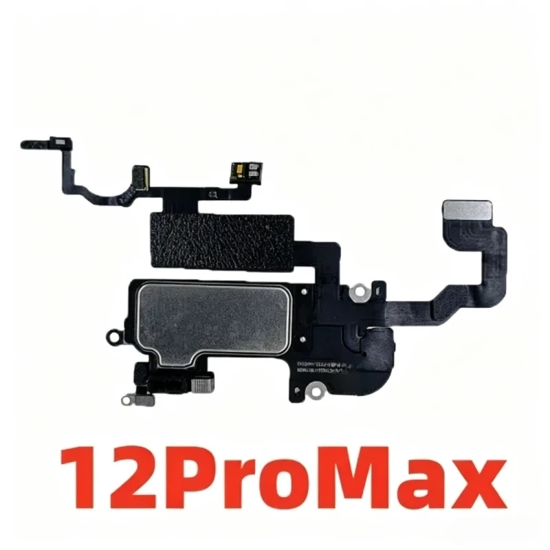 1pcs Earpiece Flex Cable for iPhone11/ 12 Pro Max  Top Front Ear Speaker Sensor Proximity Small Headset Fix Face ID Parts