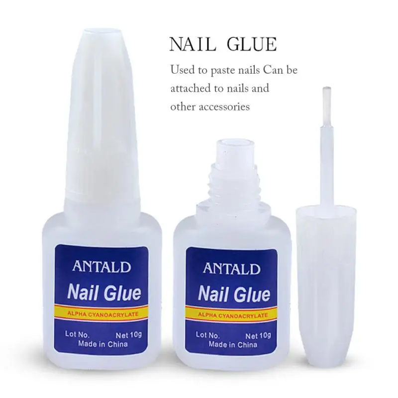 False Nails Easy To Use Salon Quality Lasting Adhesive For 3d Decoration Strong Hold Nail Adhesive Top-selling Nail Adhesive