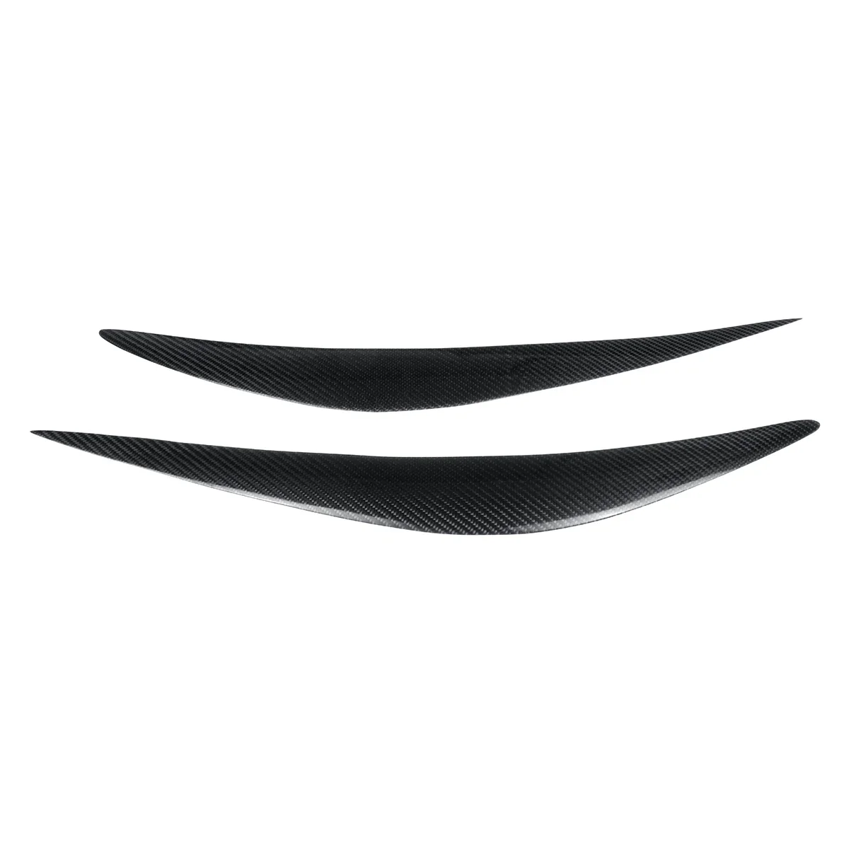 Pair Car Front Headlights Eyebrow Eyelids Trim Stickers Cover For Infiniti Q50 2014 2015 2016 2017 2018-2022 Headlamp Eyebrow view 5