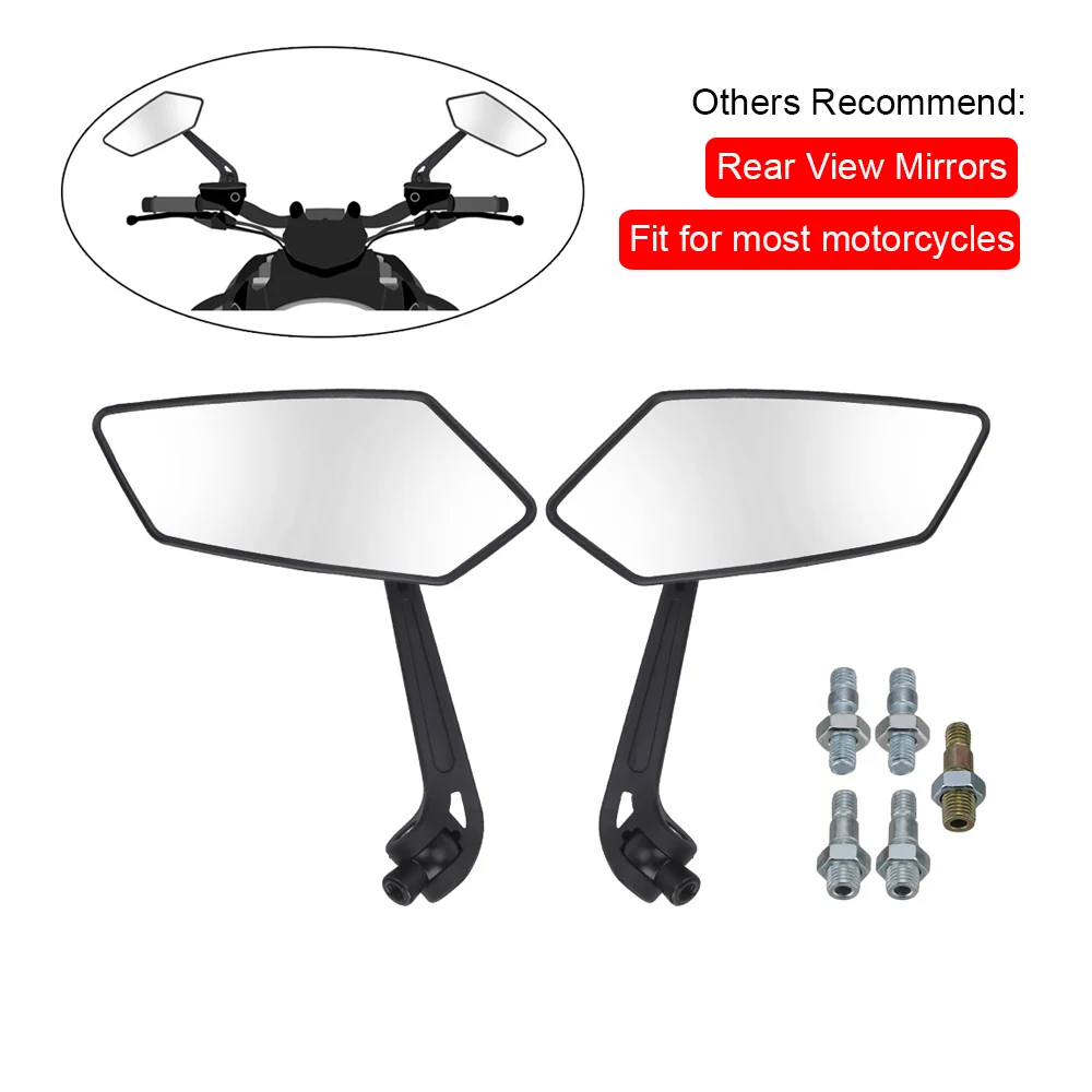 Motorrad Rückspiegel Reflektor Seite Spiegel Motorrad Zubehör Fit Für HONDA CBR 600 CBR600RR CBR 900 CBR1000RR