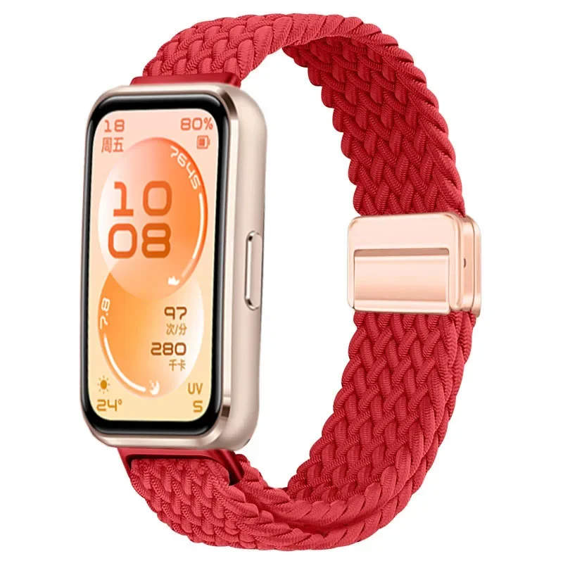 Offizielles geflochtenes Nylon-Schlaufenarmband für Huawei Band 11/11 Pro, Armband mit magnetischer Schnalle für Huawei Band 8/9/10/11/11 Pro – Detail 12