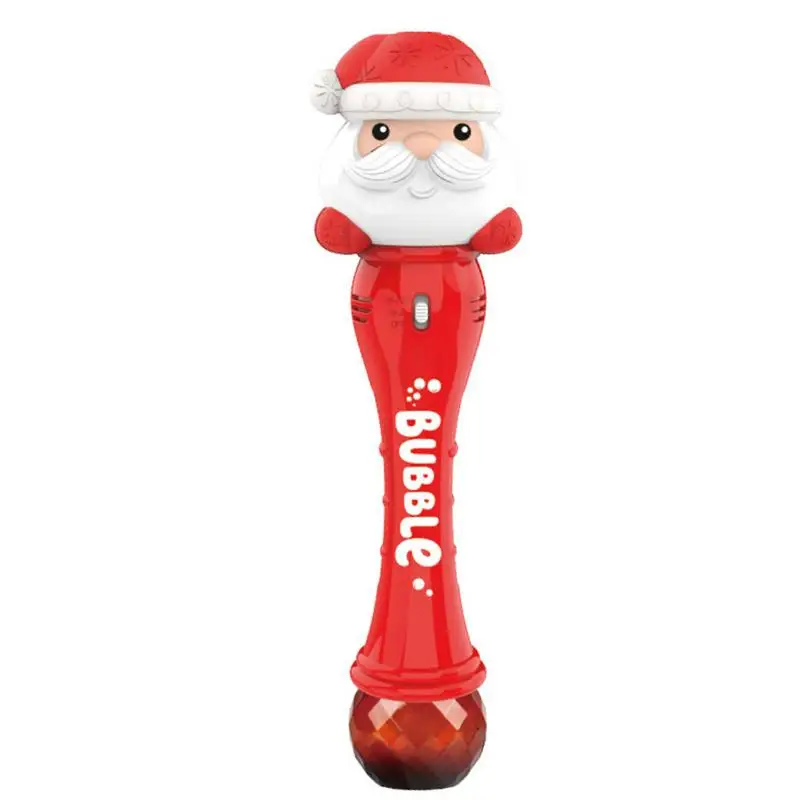 Santa Bubble Wands Toys Automatic Bubble Machine Outdoor Maker Blower Christmas Stocking Stuffers for Toddlers Kids  Girls Gifts