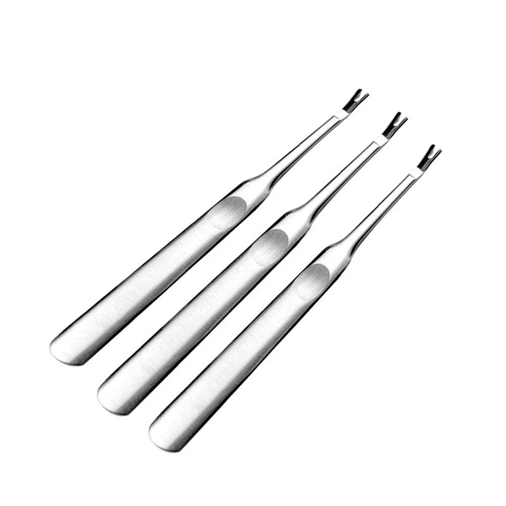 

2PCS Nail Clipper Set Cuticle Manicure Tool Portable Nipper Pusher Metal Hardness Steel Durable Elastic Non Slip Handle