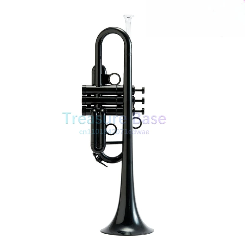

Flat Plastic Trumpet Instrument for Adults, Children, Beginners, General C-flat Professional Students To Play