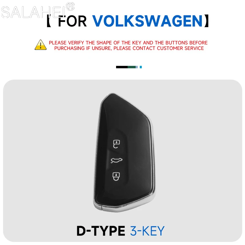 New Leather Car Key Case For VW Volkseagen Golf 8 MK8 ID.3 ID.4 Cupra Skoda Octavia A8 SEAT Leon MK4 2020 2021 Formentor Tarraco