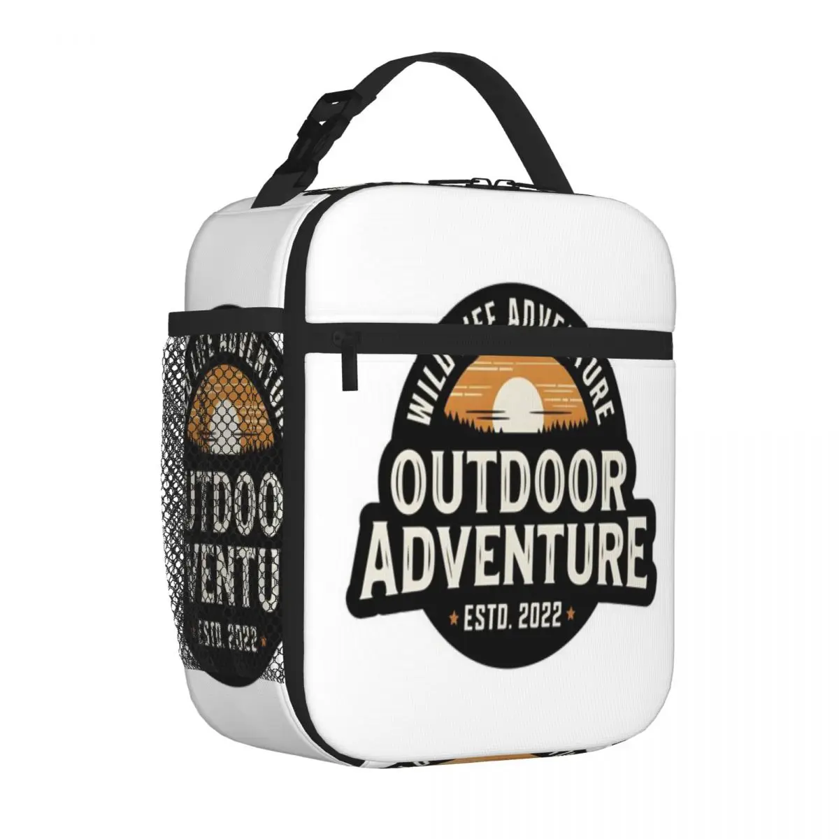 Hot Sale Outdoor Adventure Wild Life Adventure Plain Design Cooler Tote Workday Snack Cooler Tote