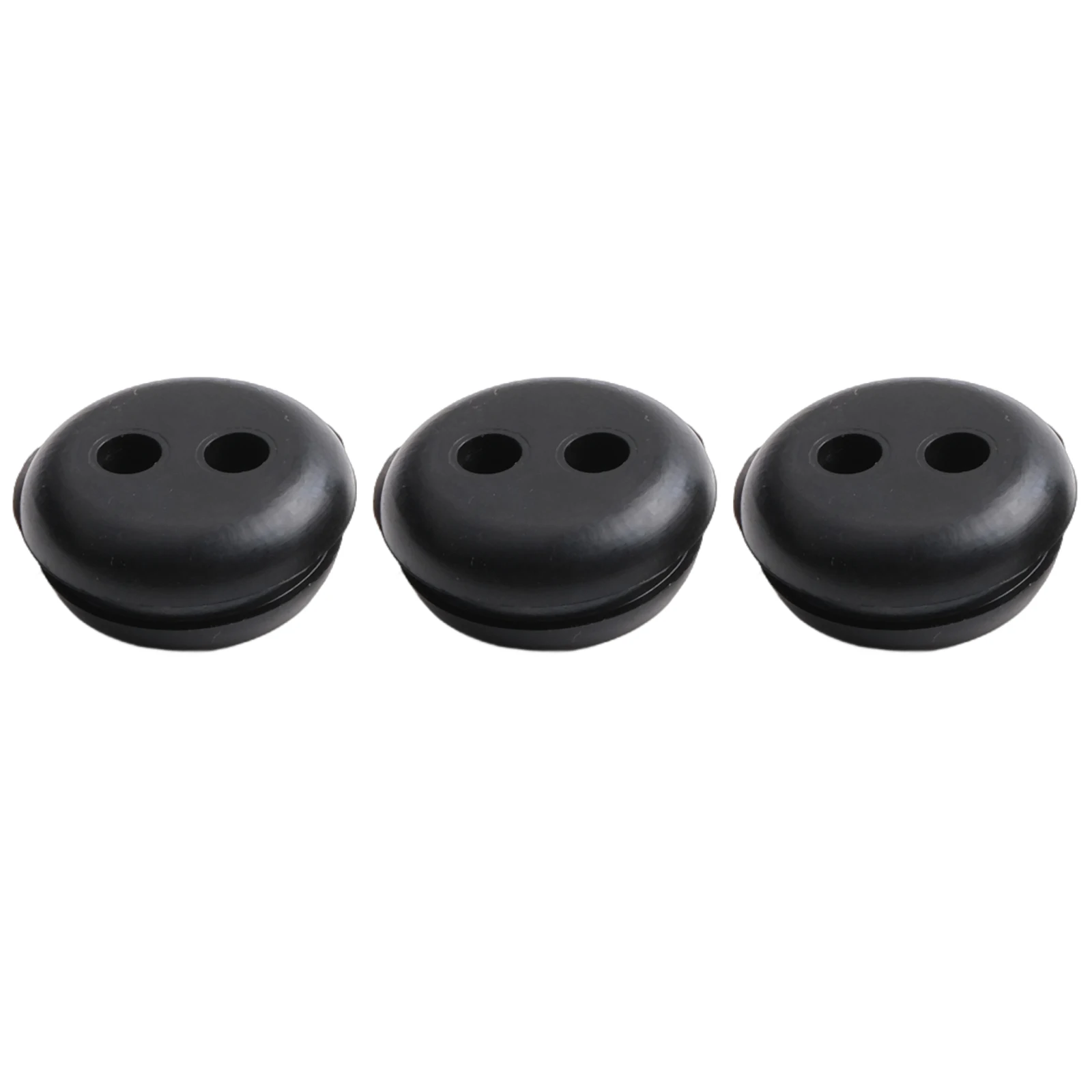 Fuel Tank Line Grommet 2 Hole Type for Small Engine Equipment Including Trimmer Lawn Mower and Portable Blowers