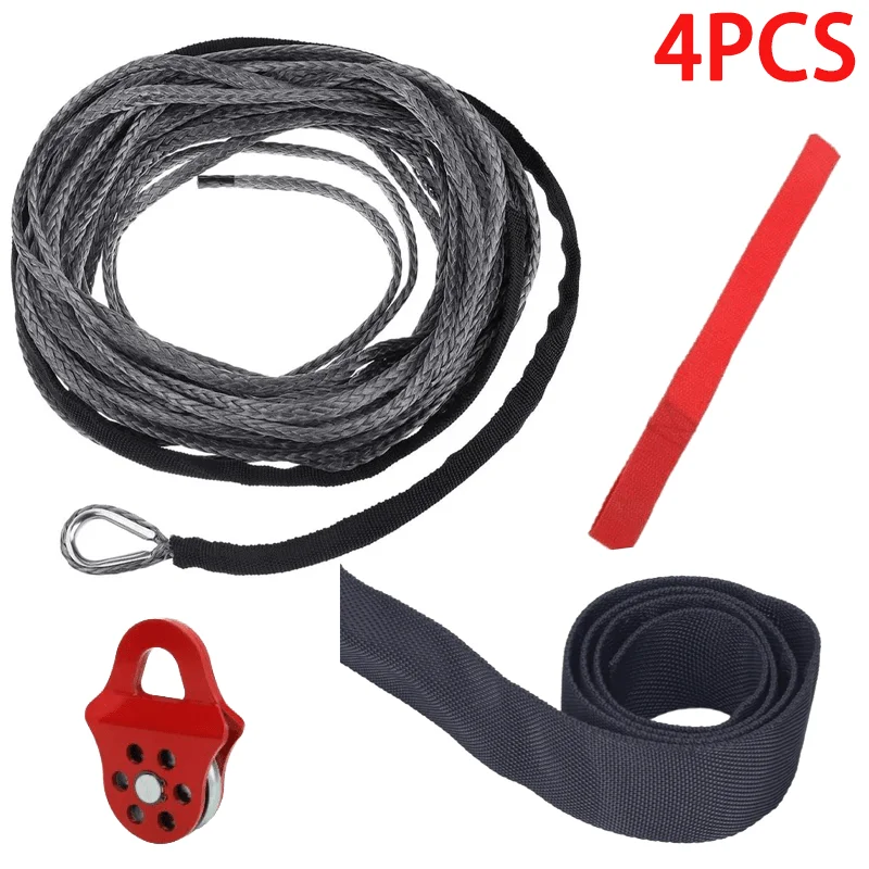 26x7mm-7700lbs-synthetic-winch-rope-with-5cm-black-protector-sleeve-12-strand-for-atv-utv-truck-boat-emergency-recovery