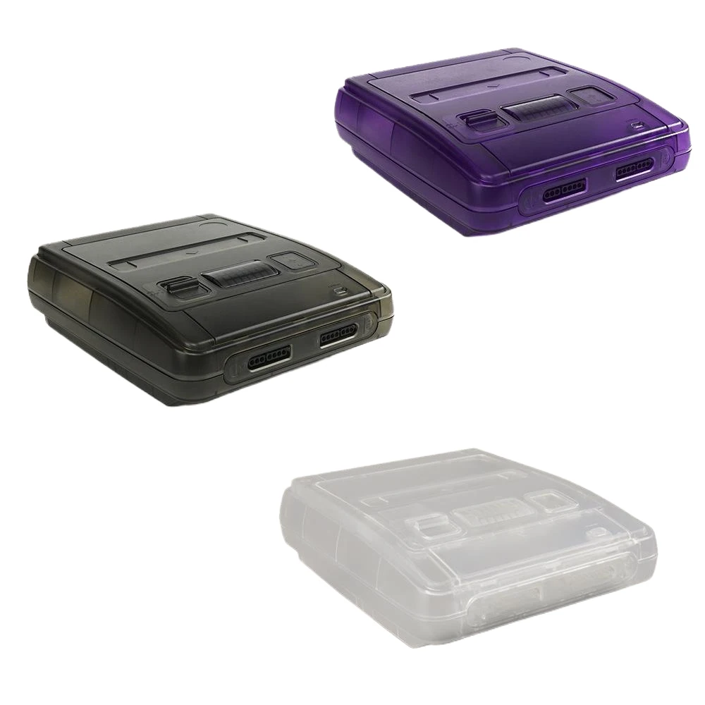 

Suitable for SFC Game Console Shell, Game Console Replacement Shell Case, High-Quality Semi Transparent Replacement Shell