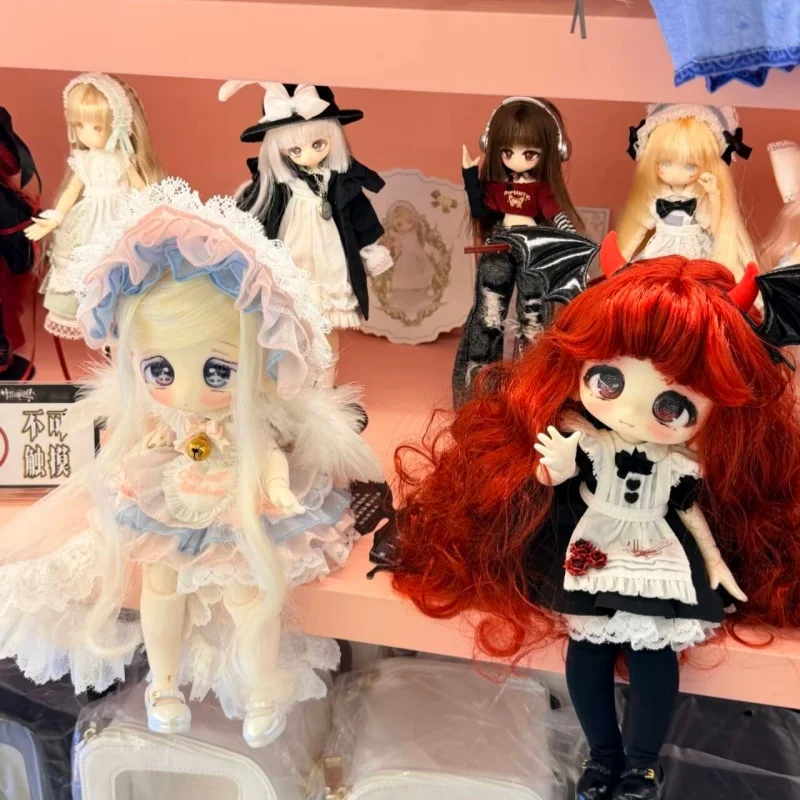 

Sweet Shopwindow 1/6 2026 Authentic Bjd Removable Wig Bjd Blind Box Kawaii Movable Joint Decoration Desktop For Gifts