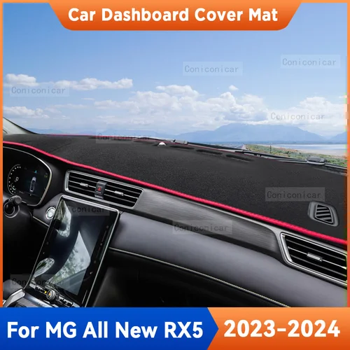 Para MG ALL NEW RX5 2023 2024, cubierta para salpicadero de coche, alfombrilla parasol, alfombra, Anti-UV, accesorios protectores interiores, alfombrillas
