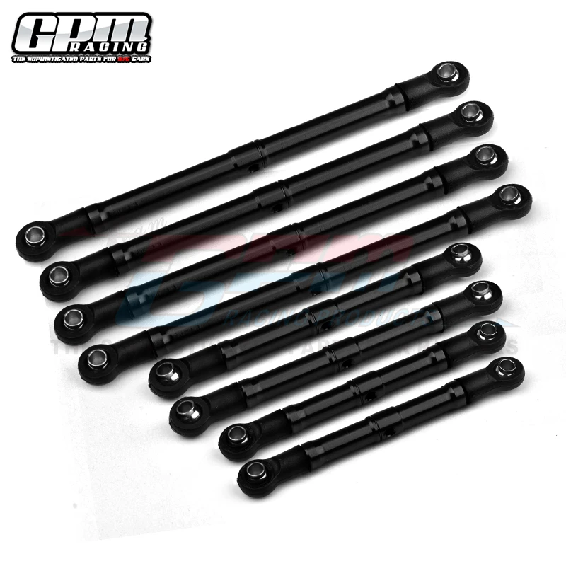 GPM Aluminium 6061-T6 Suspension Link Set For TRAXXAS 1/18 4Wd TRX-4M K10 High Trail