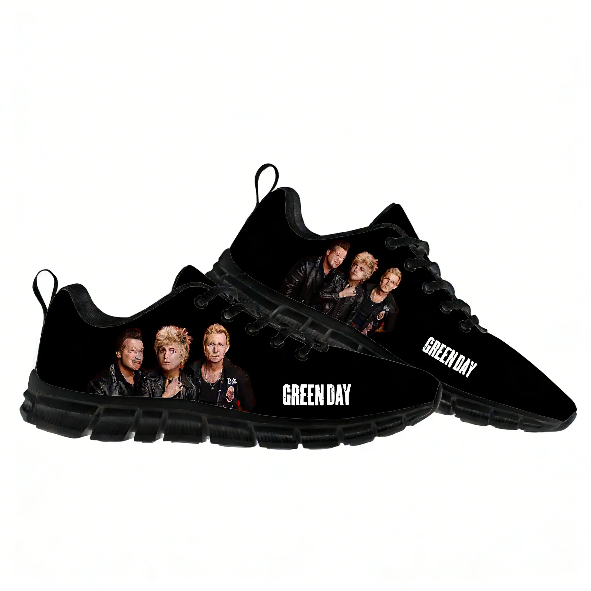 

Кроссовки Green Day для мужчин, женщин и подростков, дышащие, индивидуальные спортивные туфли, высококачественная модная повседневная обувь на заказ