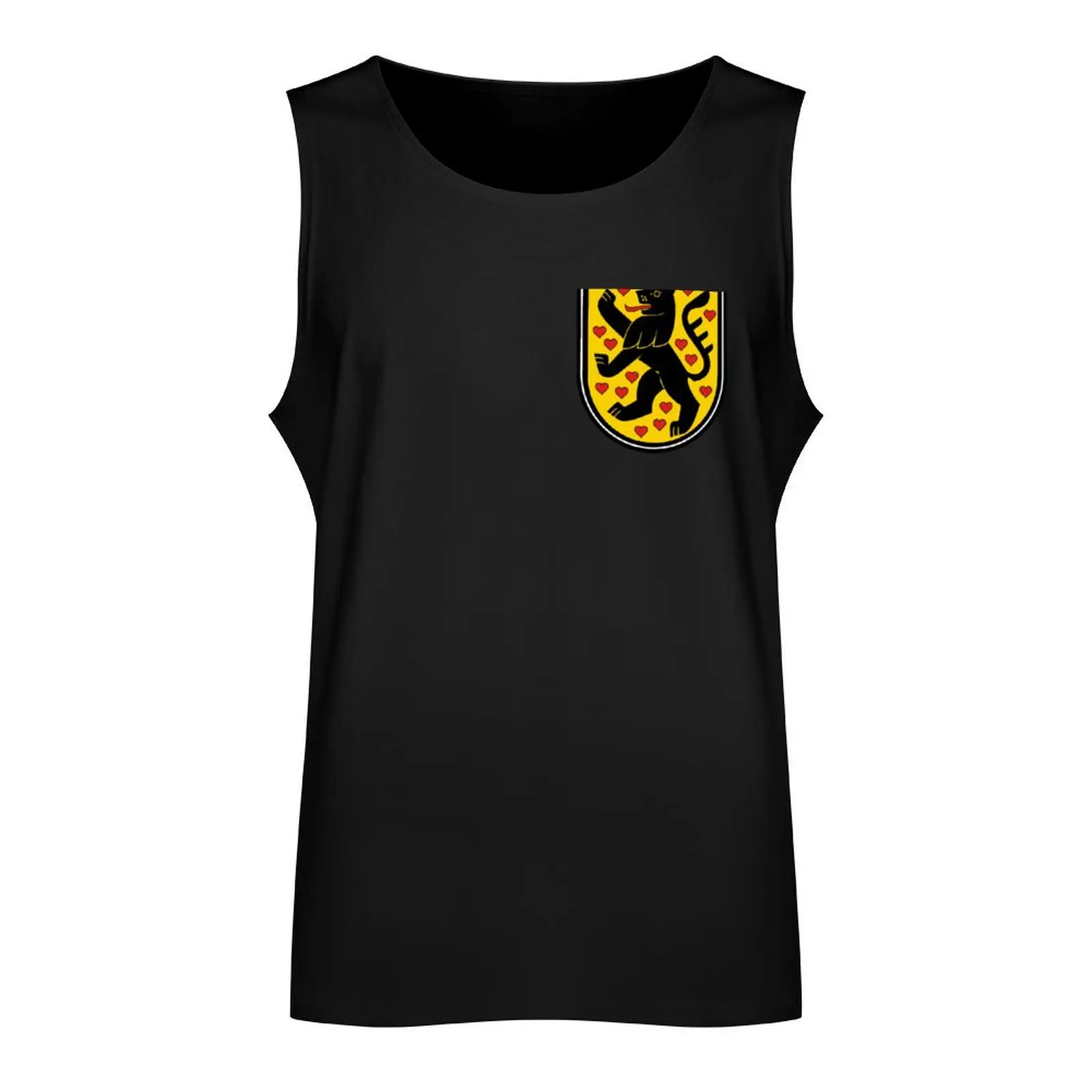 Weimar Coat of Arms - Thuringia - Germany Tank Top T-shirts men gym men