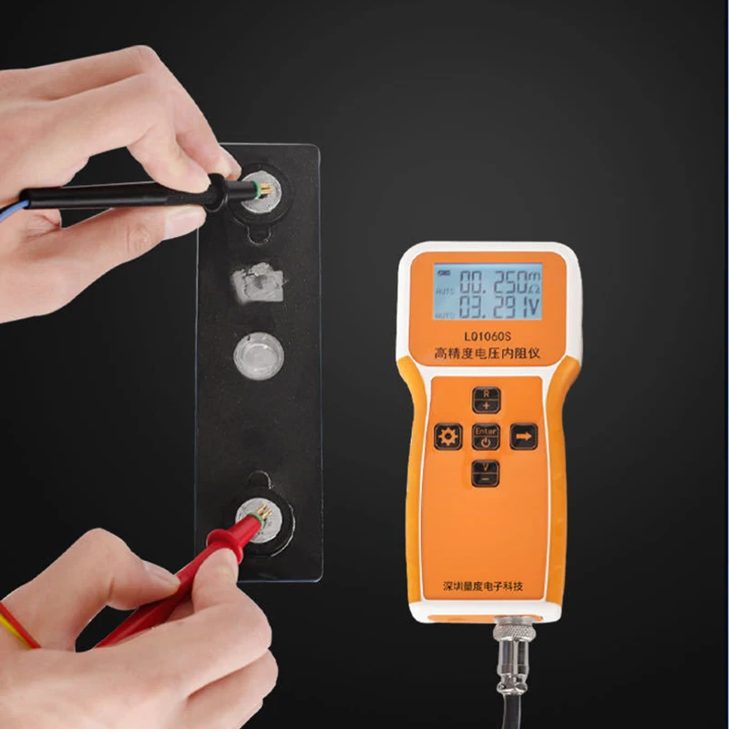 

Lq1060S Lithium Battery Voltage Internal Resistance Test Instrument Nimh Nicd Button Storage Bottle