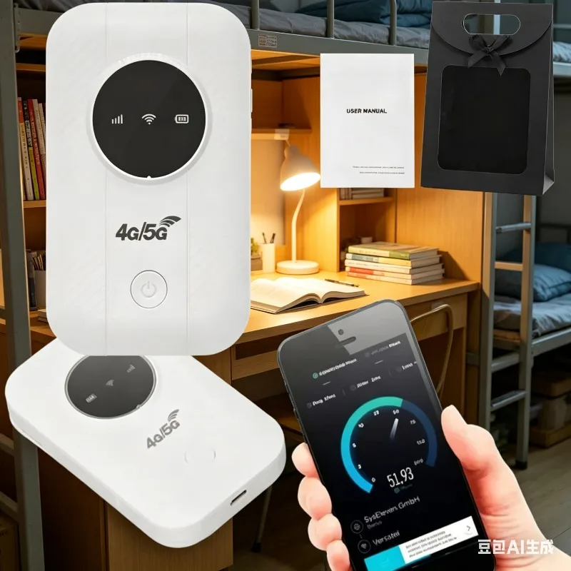 Nuevo Router Portátil 4/5G LTE de 300Mbps, Punto de Acceso WiFi Móvil de Bolsillo con Alimentación USB, Versión Asiática/Europea