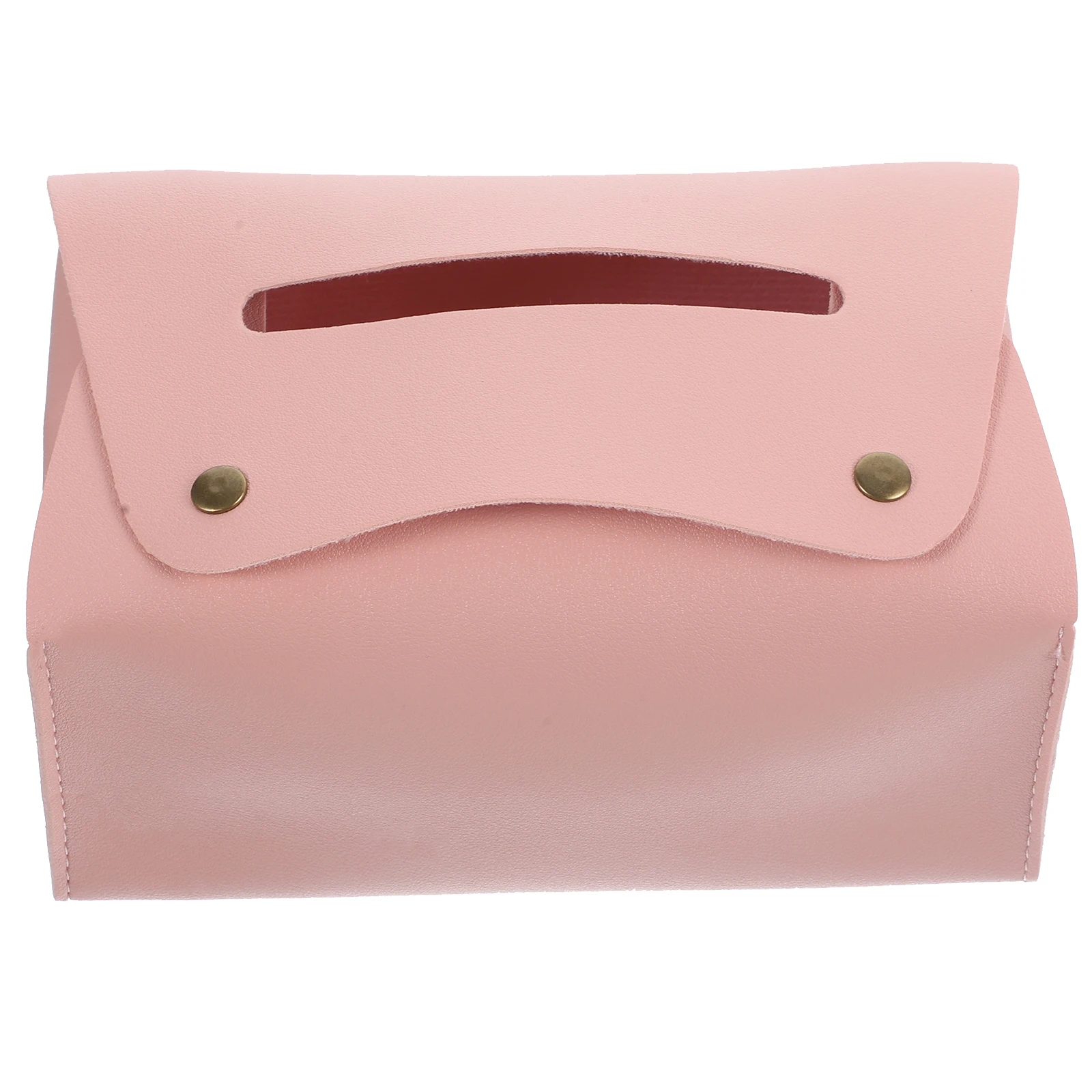 Napkin Tissue Box Portable Tissue Box Holder PU Material Dining Table Decorative Storage Case Car ganizer Portable