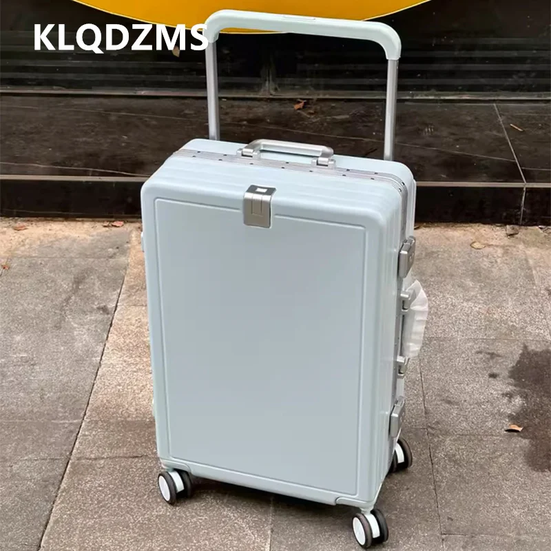 KLQDZMS USB Charging Suitcase Multifunctional Boarding Box 20