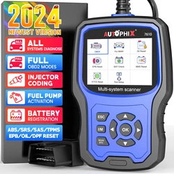 AUTOPHIX 7610 OBD2 Automotive Scanner All System Code Reader Oil D-P-F ABS SRS Reset OBD2 Car Diagnostic Tools for VW Audi Skoda