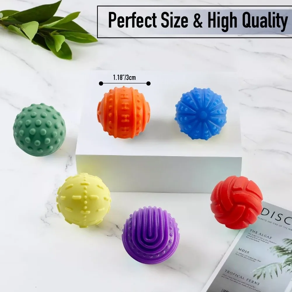 Compact Silicon Magnetic Balls Stress Relief Fun Textures Fidget Office Desk Creative Sensory Teen Gift