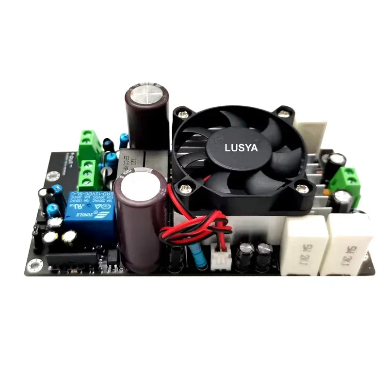 New 1000W Original IRS2092 Chip Class D Subwoofer Full Frequency Digital Power Amplifier Board + Speaker Protect Relay