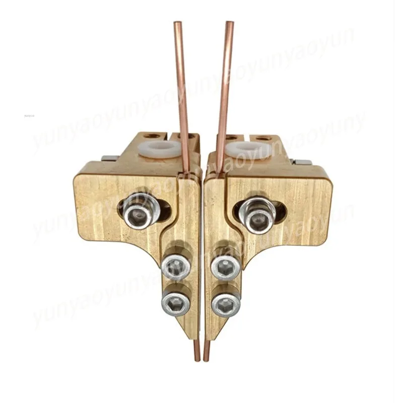 Triangular Copper Electrode Spot Welding Machine Welding Head, Accurate Clamping and Positioning