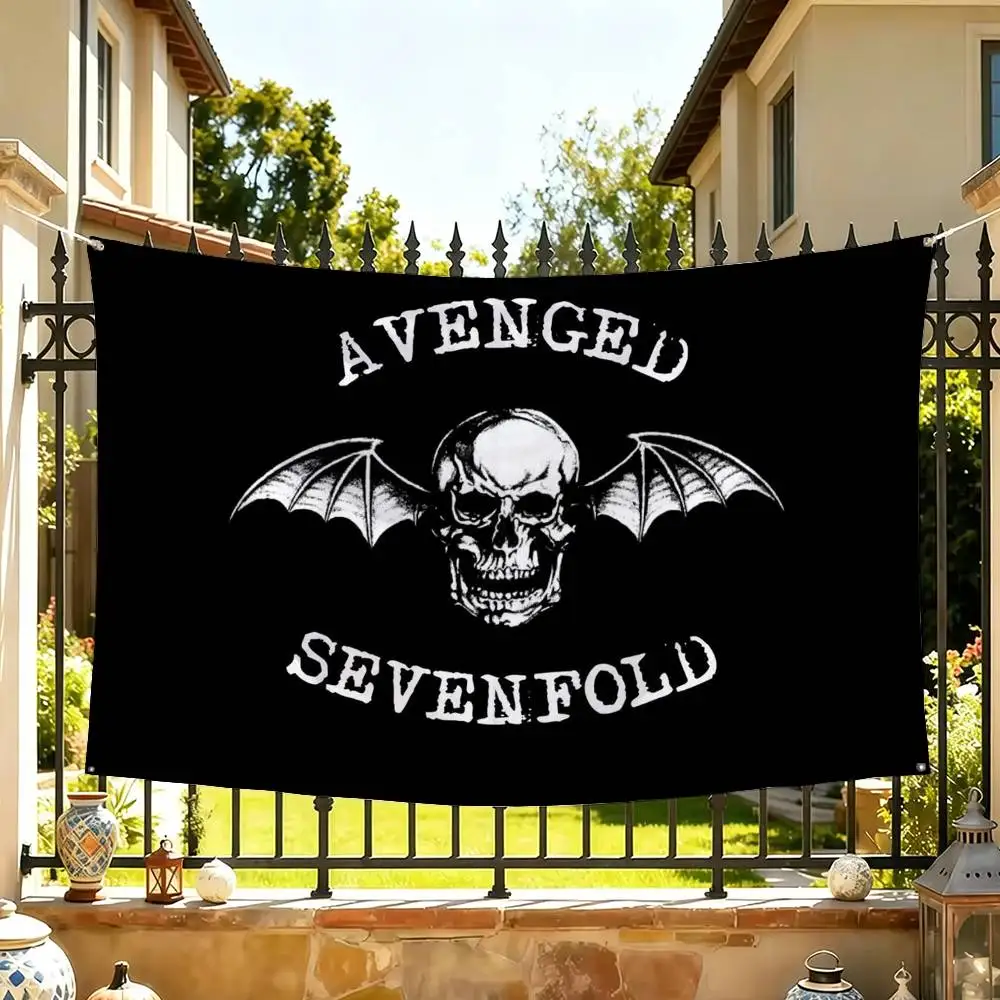 Avenged Sevenfold  Flag Suitable For Party Club Outdoor Interior Wall Decoration Banner Fans Gift