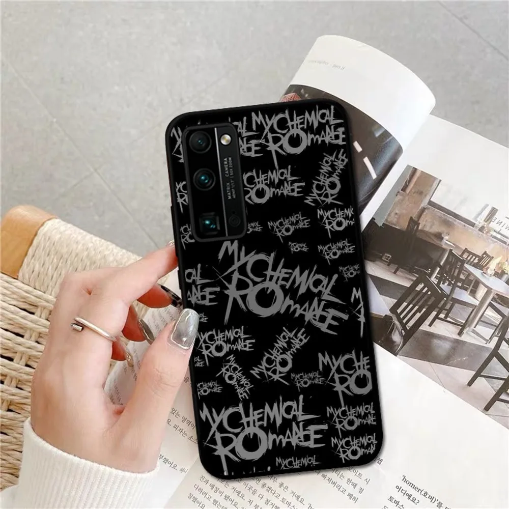 Fashion My Chemical Romance Phone Case For Huawei Honor 10 lite 9 20 7A 9X 30 50 60 70 pro plus Soft Silicone Cover