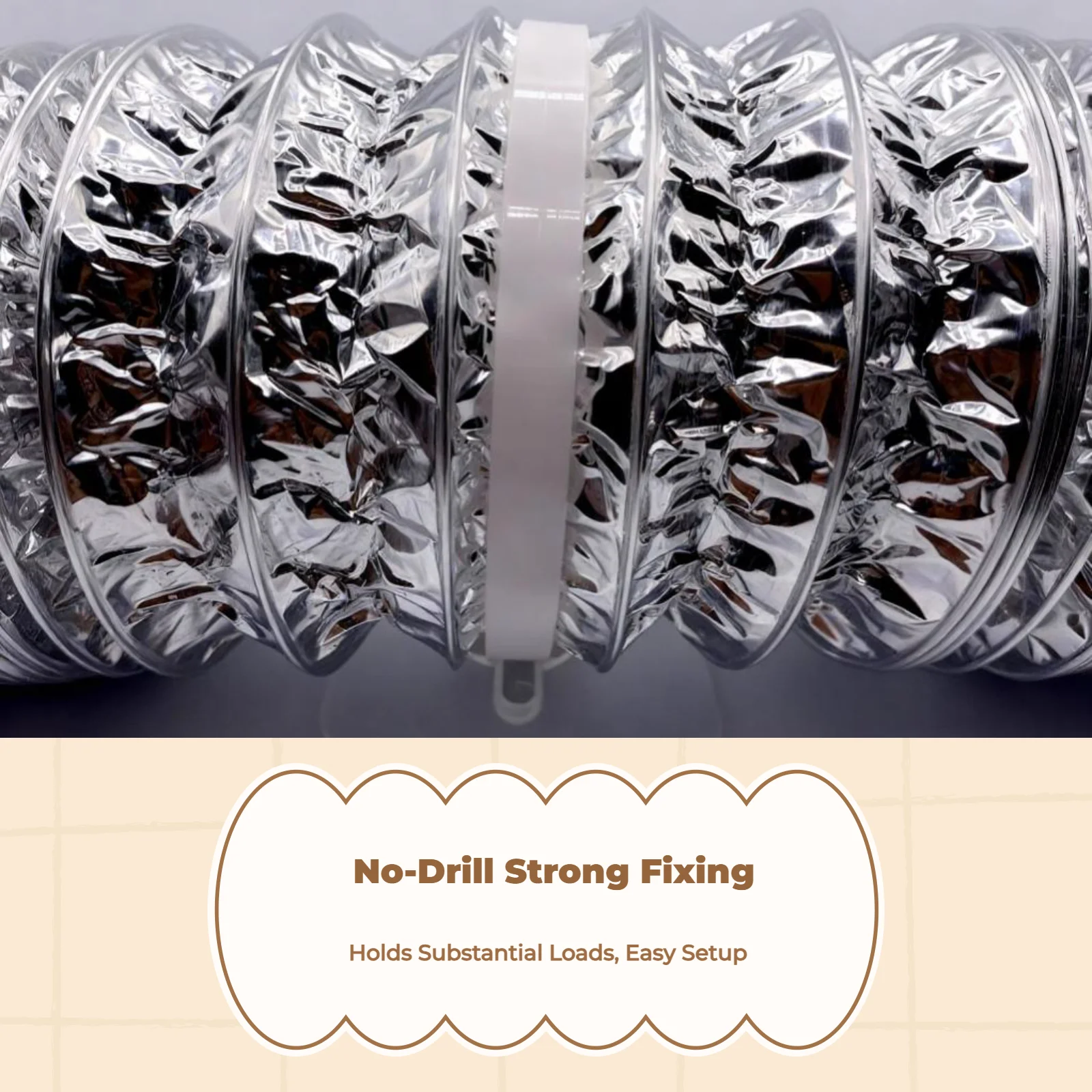 家庭用マフラー用排気アルミブラケット