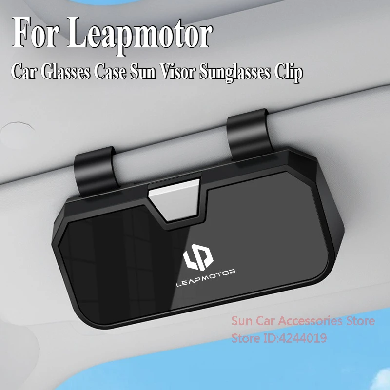 

Для Leapmotor C11 T03 C01 B10 2024, автомобильный чехол для очков, солнцезащитный козырек, зажим для солнцезащитных очков, модифицированные аксессуары для интерьера
