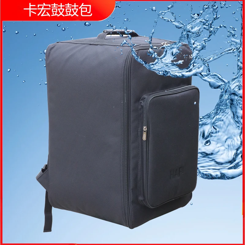 Drum Snare Bag Padded Carrying Cajon Backpack Storage Portable Cloth Oxford Box Drum Tambourine Case Cymbal Stand