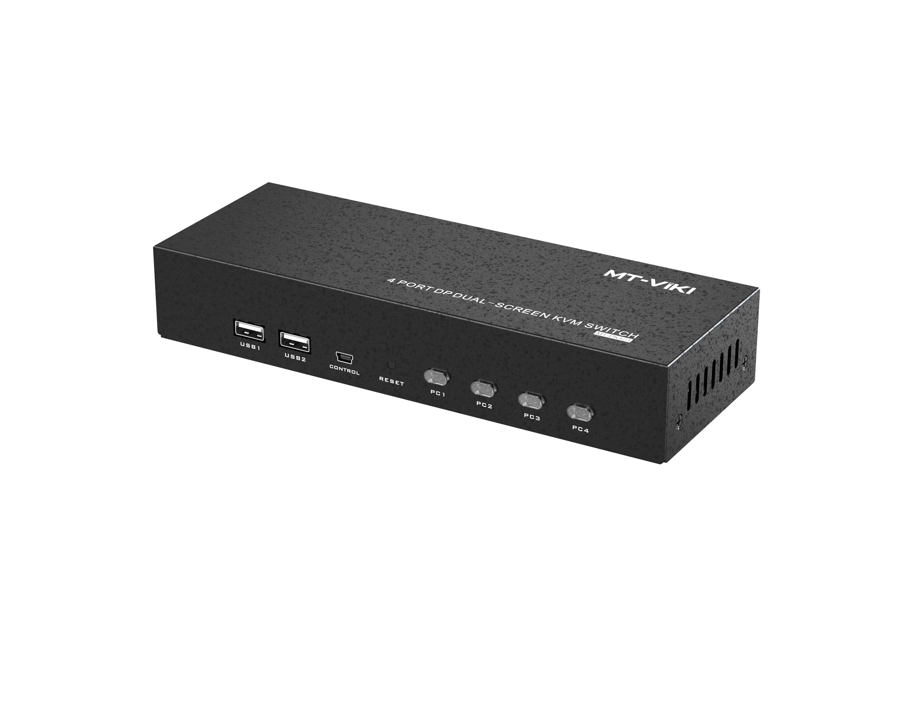 

MT-ViKI 4 port DP Displayport Dual-Screen KVM Switch 4k 60hz, 4 in 2 out DP KVM Selector Box