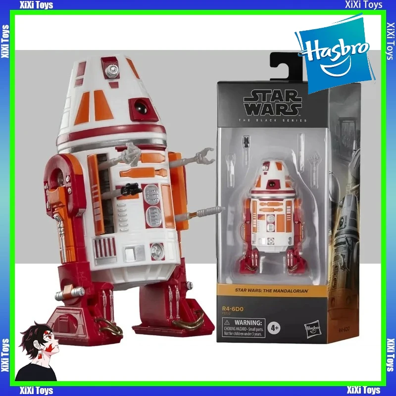 在庫ありハスブロスターウォーズブラックシリーズ-r4-6d0-ロボット-15-センチメートルアクションフィギュアコレクションオリジナルモデルおもちゃ装飾ギフト