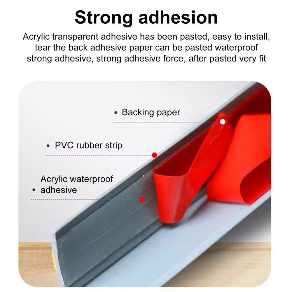100CM Non-Slip Stair Nosing L-Shape Staircase Step Tread Self-Adhesive Stair Edge Protect Waterproof Outdoor Stair Nose Molding image 6