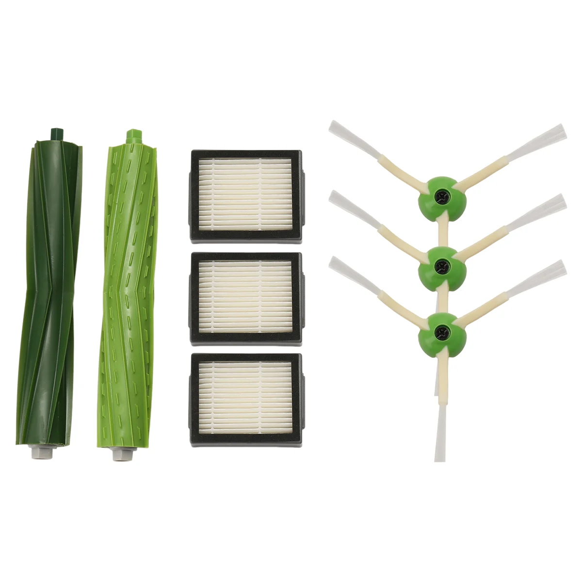 Ad24 para irobot roomba i3 i3 + i7 i7 + i4 i6 i6 + i8 i8 +/plus e5 e6 e7 j7 i e & j série aspirador de pó filtros de escova lateral principal