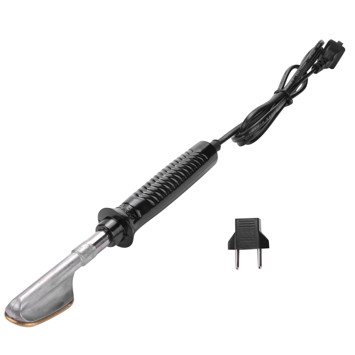 SLQZT Electric Soldering Iron with Plastic Handle Flat Tip for Car Bumper Repair Hand Welding Tools EU Plug