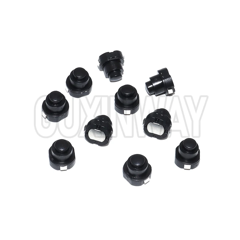 10PCS KAN-10A Self-Locking Button Push Button Switch ON-OFF 1010X Small Circular Flashlight Switch Power Supply Button Switch